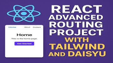 React Router DOM v6 Masterclass with Tailwind & daisyUI UI Kit #reactjs #tailwindcss #routing #lazy