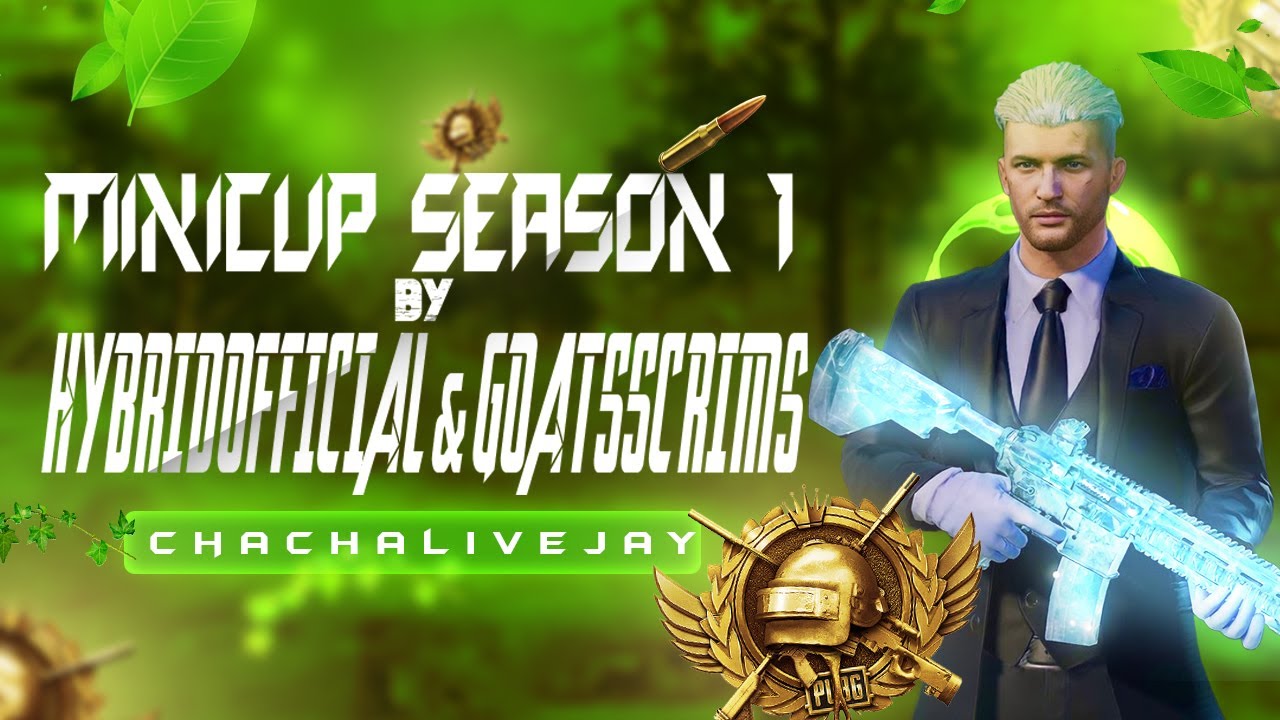 CHACHA G IS LIVE || MINI CUP QUARTER FINALS GROUP A  BY HYBRID & GOATSCRIMS || PUBG MOBILE LIVE