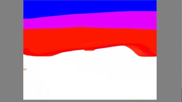 Drawing a sunset on sketchbook iPad app with palm trees