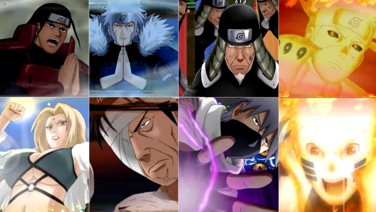 All Hokage Ultimate Jutsu Compilation!! - Naruto x Boruto Ninja Voltage