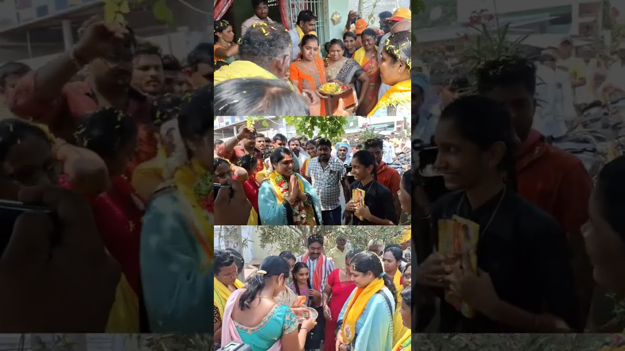 Gottipati Lakshmi garu campaign in padamati Bazar, Darsi , TDP - Janasena - BJP MLA candidate 