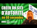 Crez des sites dautorit rentables en 60 secondes par chatgpt