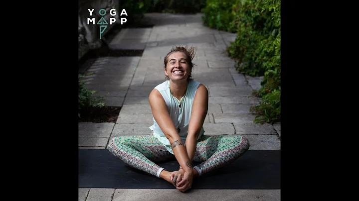 Guided evening breathwork exercise with Yoga Mapp'...