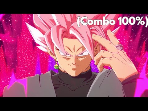 Dragon ball fighterz-Goku (Black)-(Combo 100%)