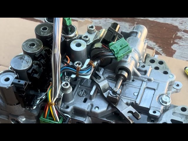 09 Nissan Altima transmission stepper motor replacement P1778