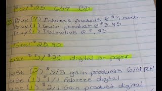 Dollar General Breakdowns for $3/$15 Survey and Sat 6/17 $5/$25.  $5-$6 oop Edit in Description Box