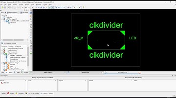 Numato Elbert V2 Led Blink / Clock Divider - VHDL