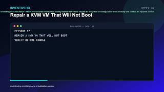 Repair a KVM VM That Will Not Boot
