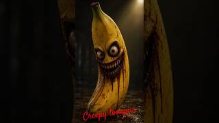 Banana Ghost 👻 #aiart #scary #scarystories #animation #horror #creepy #shorts #shortsfeed #fyp