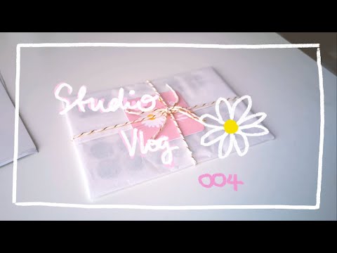 STUDIO VLOG 004 | Lots of packing, rebranding & mother's day sale