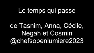Le Temps Qui Passe De Tasnim, Anna, Cécile, Negah Et Cosim