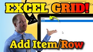 Grids in Excel Part 05 - Adding A New Item aka Row