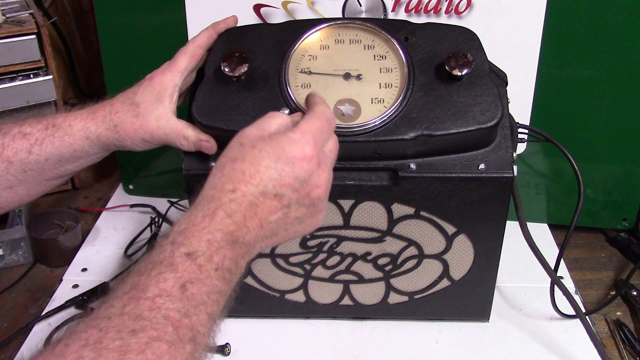 1934 Ford Original AM Radio YouTube