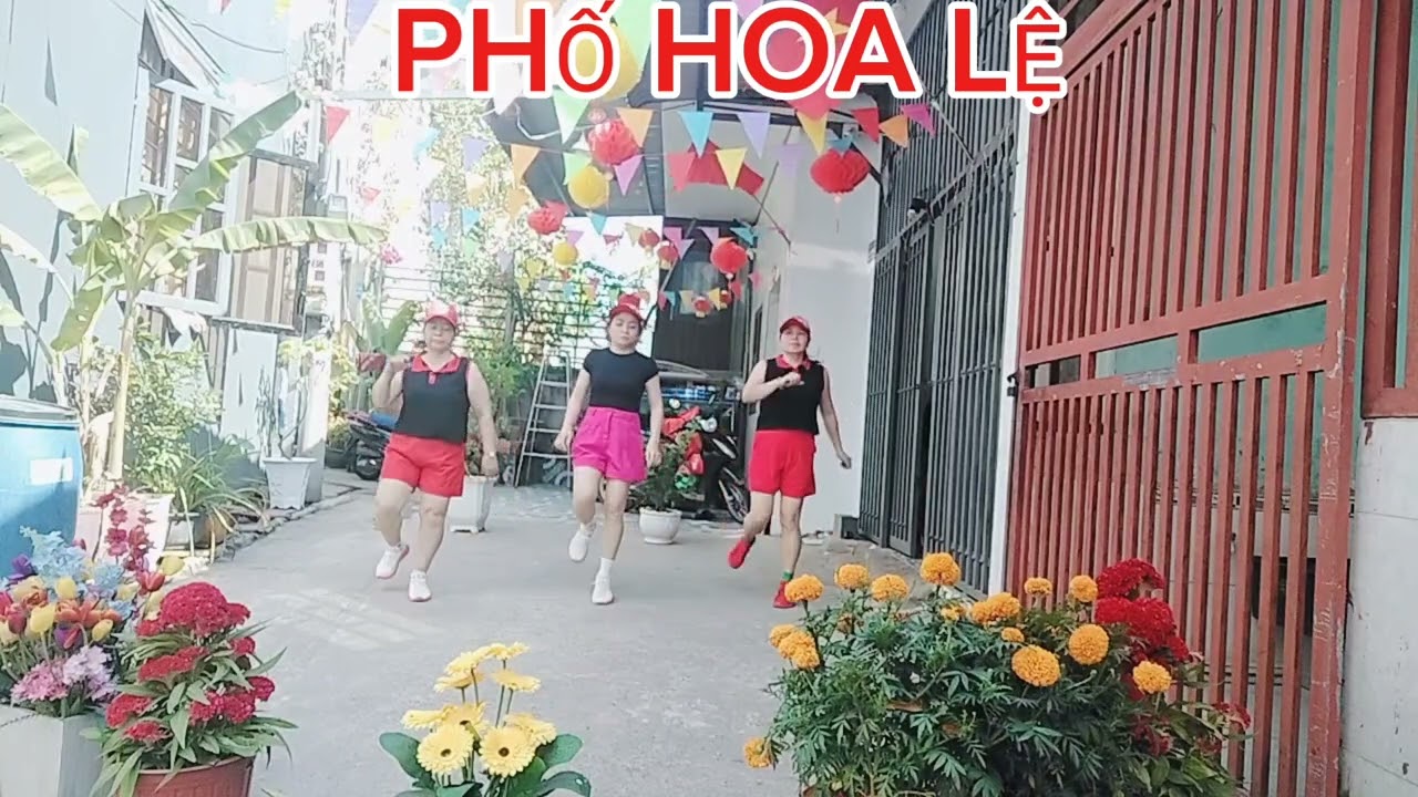 phố hoa lệ nhảy shuffle dance