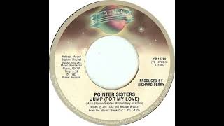 JUMP (for my love) 1983 - pointer sisters