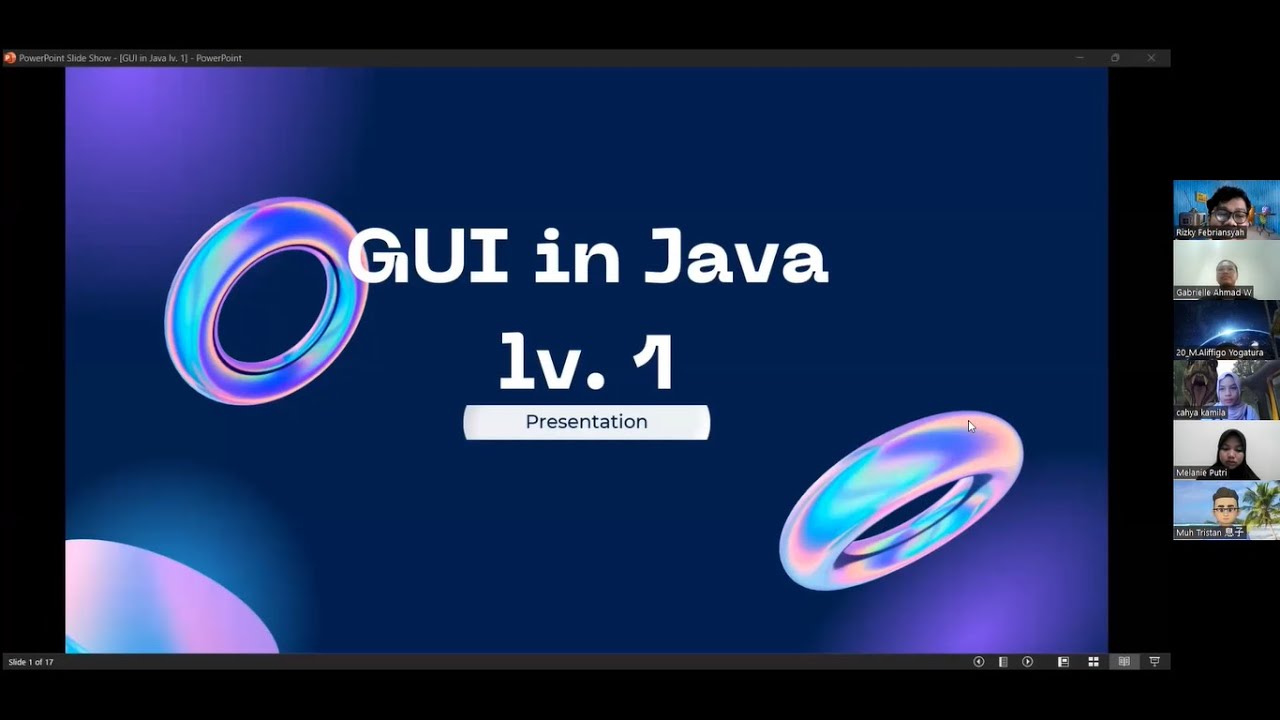 Basic GUI In Java 1 | Pemrograman Berorientasi Objek - YouTube