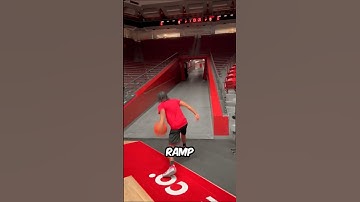 The Impossible Basketball Ramp!