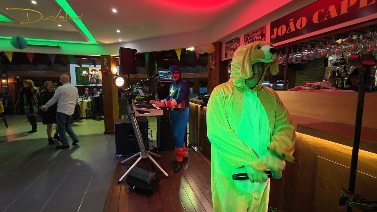 Duo Latino, Carnaval de 2025 no restaurante João Capela e Zhu.