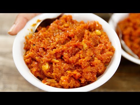 गाजर का हलवा बनाने की विधि - gajar ka halwa recipe doodh se CookingShooking