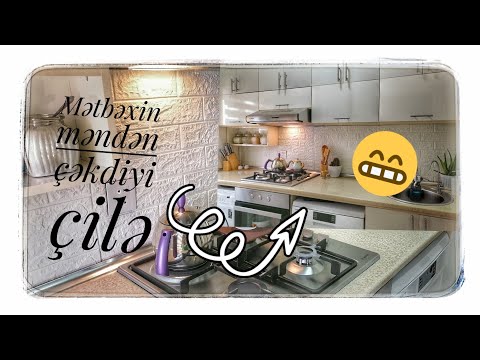 Mətbəxdə dəyişiklik || Bu dəfə oldu🤩 bütün xırdalıqları ilə😱