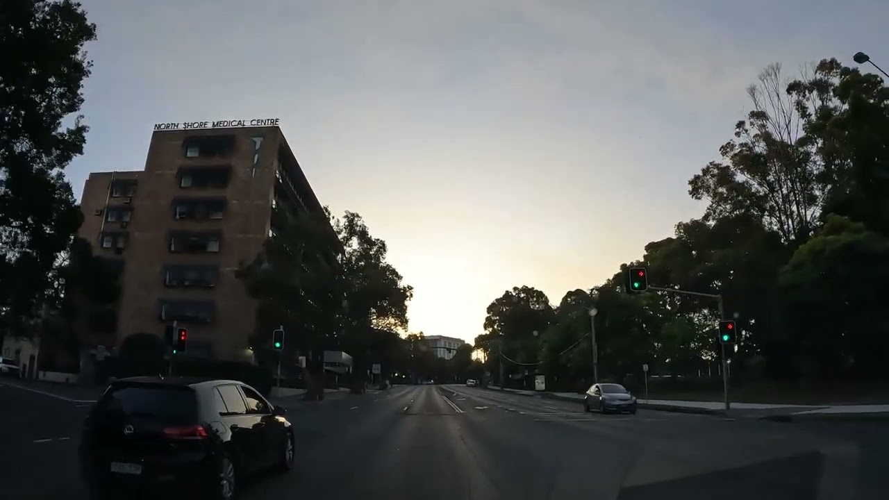 Crows Nest to Chatswood Driving Tour | Sydney Driving | Sydney Australia