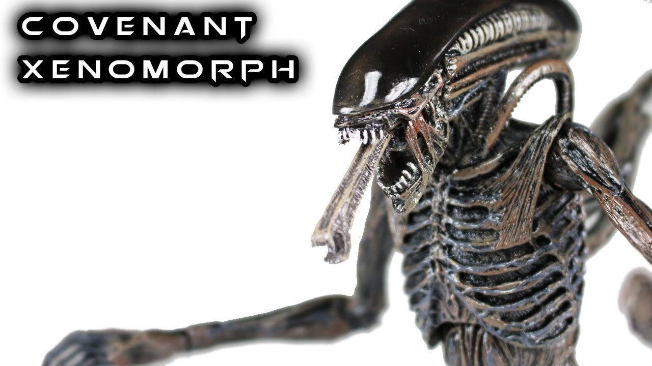 Neca Alien Covenant Xenomorph Action Figure Toy Review Youtube