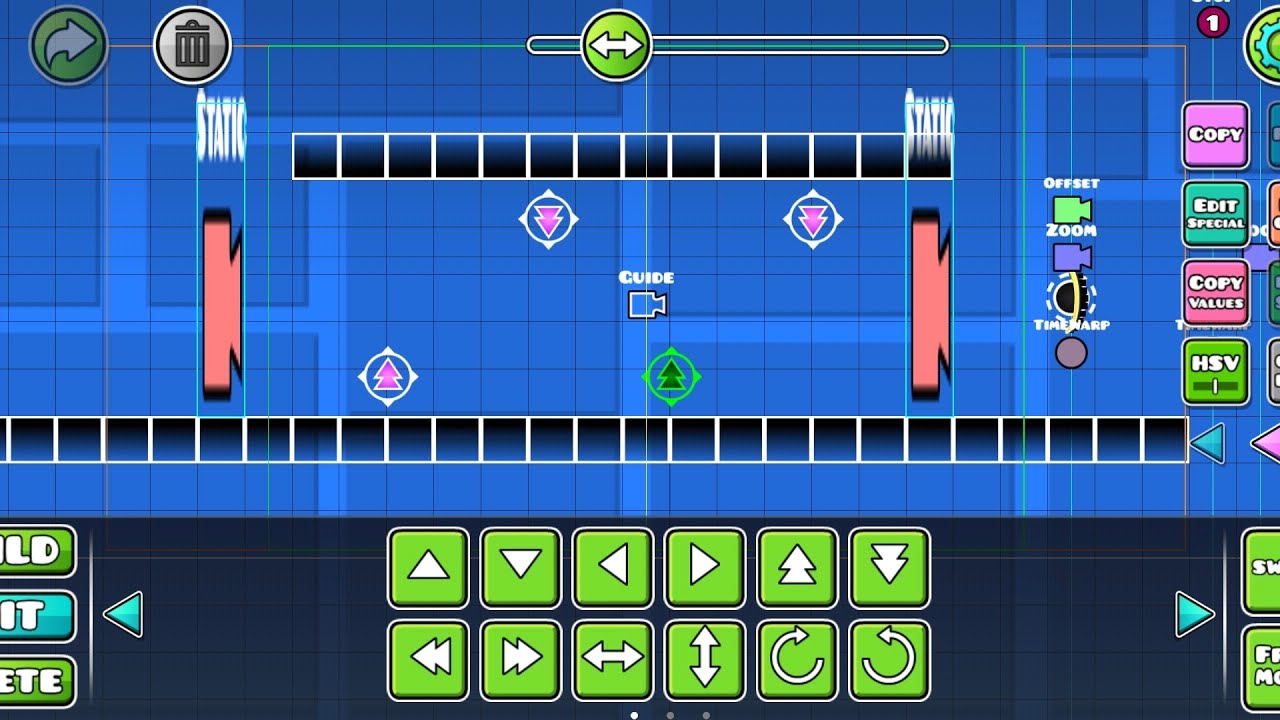 Geometry dash 2.2.13 | Camera Static trigger fixed - YouTube