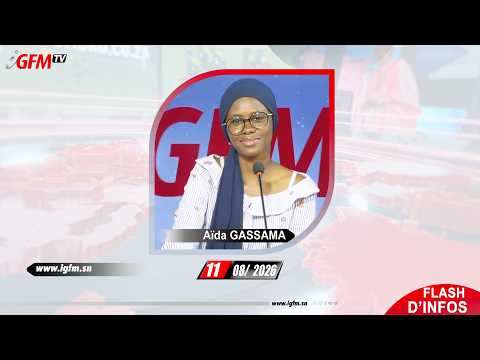 IGFM TV News Flash for August 11, 2026 with Aïda GASSAMA