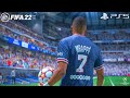 FIFA 22 - PSG vs. Real Madrid - UEFA Champions League 21/22 Round Of 16 Full Match Gameplay | 4K