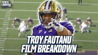 Pittsburg Steeler OT Troy Fautanu is an athletic FREAK | Film Breakdown | Voch Lombardi Live