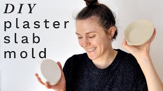 How to make a Plaster Press Mold -- Slab Building Pottery