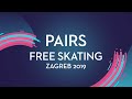 Diana Mukhametzianova / Ilya Mironov (RUS) | Pairs Free Skating | Zagreb 2019