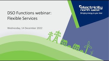 DSO Functions webinar- flexible services