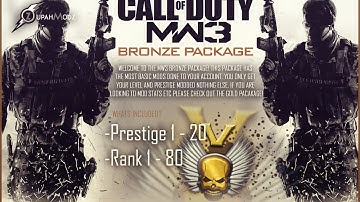 Modern Warfare 3 Mods - BRONZE PACKAGE (PS3/XBOX 360)
