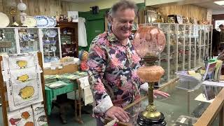 Victorian Oil Lamps booming due to energy crisis! (David Harper Bargain Hunt / Antiques Road Trip)