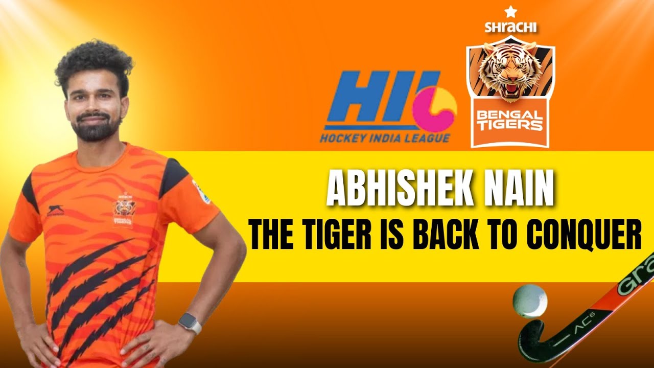 Abhishek Nain Returns | The Tiger Is Back to Conquer | HIL 2025-26 | SSEN