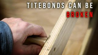 TiteBonds Can Be Broken! How to undo a glue joint that has already cured. by So We Bought a House . . . 14,342 views 1 year ago 4 minutes, 29 seconds