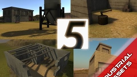 Industrial assets Unity 5