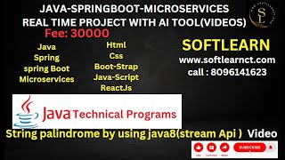 Technical Interview Question  Given String is Palindrome or not by using java8 (stream Api)