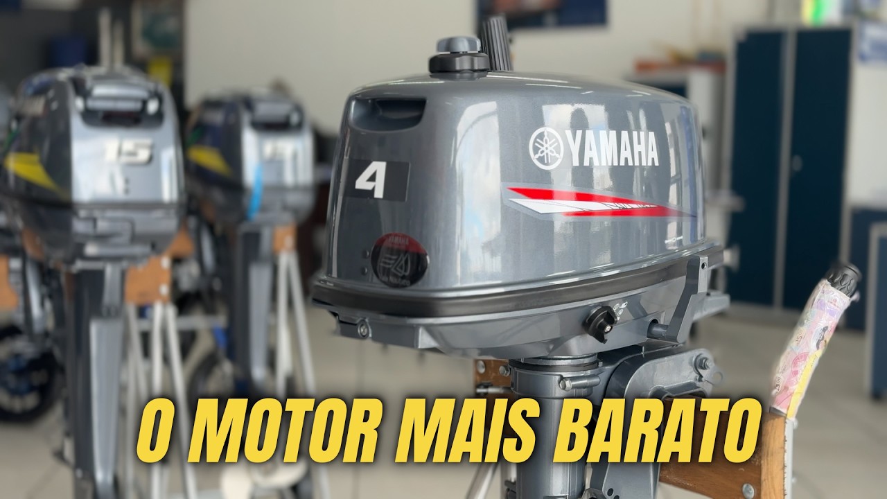 YAMAHA 4HP!!! Quando usar esse motor?