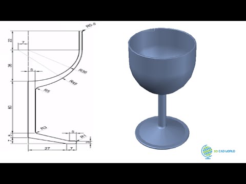 AutoCAD 3D Modeling Glass