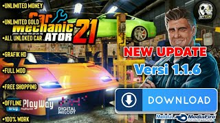 JADI TUKANG BENGKEL!!! Car Mechanic Simulator Apk Terbaru 2022 screenshot 4