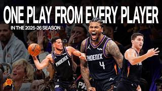 ONE PLAY from EVERY SUNS PLAYER in the 2025-26 Season