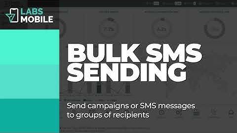 Bulk SMS sending | LabsMobile