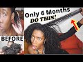 How I EASILY grew my Hair in 6 MONTHS HAIR GROWTH CHALLENGE| This WILL work