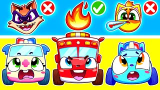 Let's go Baby Cars Song 🚨 Police car 🚓 Ambulance 🚑 Fire Truck 🚒 + More Best Kids Songs