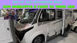 The  Motorhome and Caravan Show Oct 2023 :  The 2024 Mobilvetta KYacht Tekno Line 90  A Class