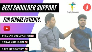 PRESCRIBING THE RIGHT SHOULDER SUPPORT TO PREVENT HEMIPLEGIC SHOULDER PAIN AND SUBLUXATION IN STROKE