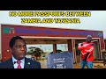 Zambian President Hakainde Hichilema Talks About Scrapping Off Passports Between Zambia Tanzania Zambian President Hakainde Hichilema Talks About Scrapping Off Passports Between Zambia Tanzania