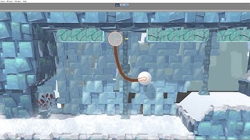 The first approach of rope physics in Unity